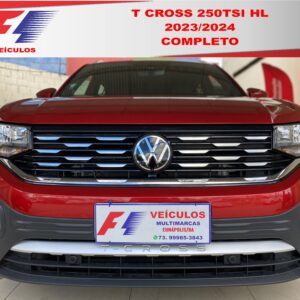 T CROSS 250TSI HIGHLINE 2023/2024 FLEX,COMPLETO.